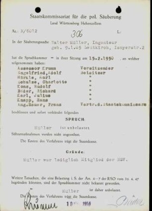 Müller, Walter