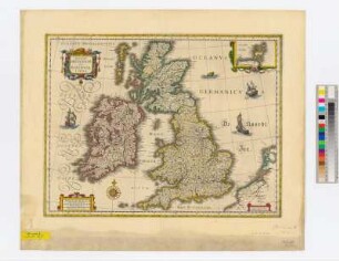 Karte der Britischen Inseln, [Ca. 1:3 275 000], Kupferstich, 1631