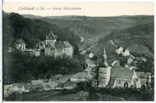 Liebstadt. Blick auf Liebstadt, Schloss Kuckuckstein
