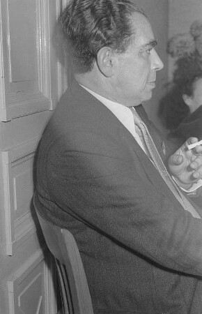 60. Geburtstag von Walter Maschke, Generalsekretär der Volksbühne Berlin : Regisseur Hans Rodenberg