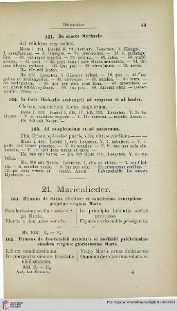 21: Marienlieder