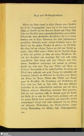 Arzt und Volksgesundheit