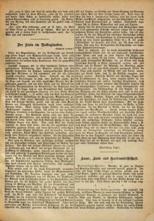 Kitzinger Zeitung. Unterhaltungsblatt zur Kitzinger Zeitung. 1896