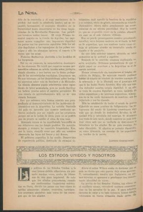 Los Estados Unidos y nosotros