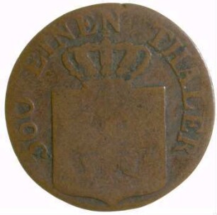 Münze, Pfennig, 1828