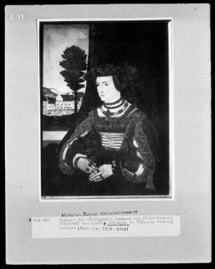 Bildnis der Pfalzgräfin Susanna von Pfalz-Neuburg