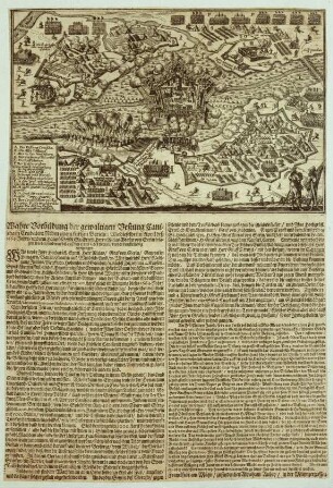 WHK 1 Einzelne kriegerische Vorfälle: Belagerung der Festung Kanizsa im April 1664