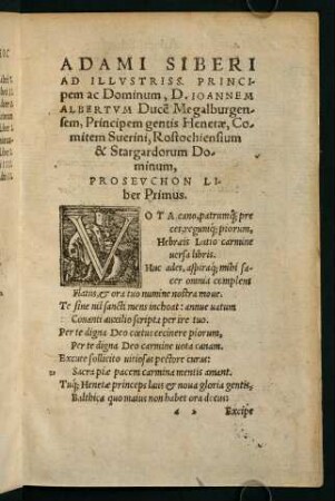 3-39, Liber Primus