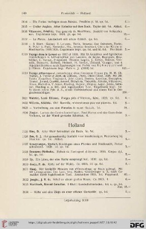 Holland (Nr. 3125 - 3147)