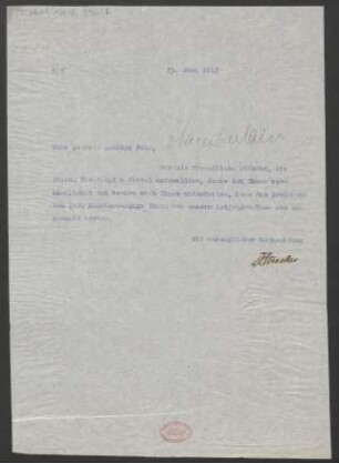 Brief an Eva Chamberlain : 23.06.1913