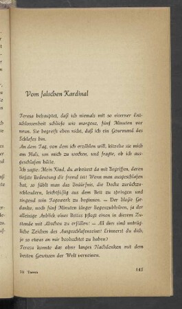 Vom falschen Kardinal