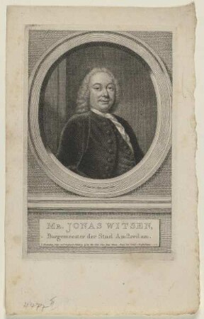 Bildnis des Jonas Witsen