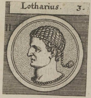 Bildnis von Lotharius, Kaiser des Römisch-Deutschen Reiches