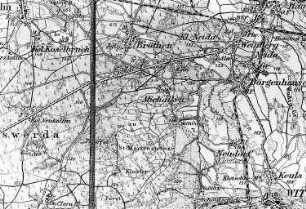 Hoyerswerda-Bröthen-Michalken. Karte, 1:100 000