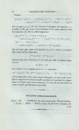 Bulletin bibliographique