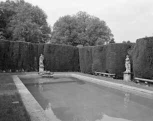 Garten der Villa Capponi — Schwimmbecken