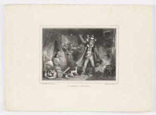 L’Amour conjugal, Blatt 1 der Folge "Album de 1830"