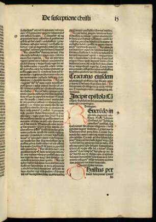 211r-214r, Incipit epistola Cancellarij Parisien. de susceptione humanitatis christi...