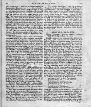 Gruppe, O. F.: Gedichte. Berlin: Reimer 1835