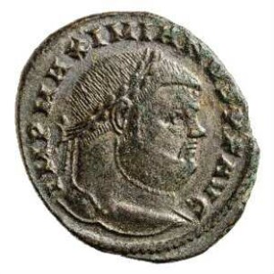 Münze, Follis, 301 n. Chr.