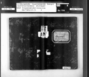 Kriegsstammrolle des Immobilen Pferdelazaretts 2/XIII