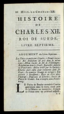 Livre Septieme