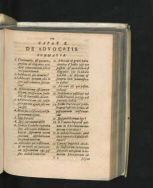 Caput X. De Advocatis.