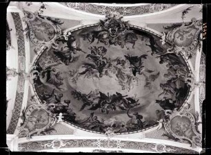 St. Annakirche, Deckenbild im Chor nach der Restaurierung