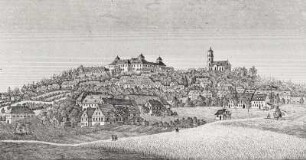 Augustusburg mit Schellenberg (von der Morgenseite)