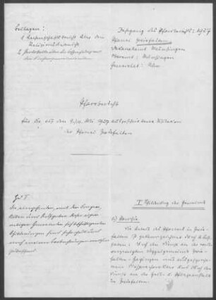 Zwiefalten-Hayingen mit Diaspora: Pfarrbericht 1927