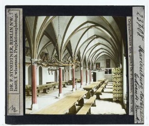 Malbork, Marienburg : Innenansicht, Hochmeisterschloss, Konvents-Remter