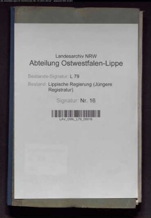 Gräflich Augustisches Fideikommiß, Band 14
