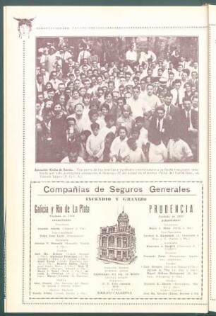 [Vista de la fiesta campestre organizada por la] Asociación "Unidos de Sarria".