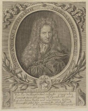 Bildnis des Iohann Andreas Eysenbarth