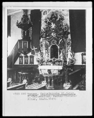 Südseitenaltar oder Kerker-Christi-Altar