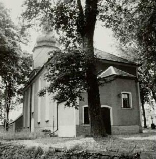 Werda. St. Katharinenkirche (um 1580, Erweiterung 1883, Restaurierung 1986). Ansicht von Nordwesten