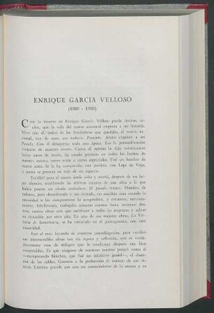 Enrique García Velloso (1880-1938)