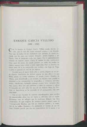 Enrique García Velloso (1880-1938)