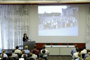 Vortrag Doris Ander-Donath im Vortragssaal der SLUB