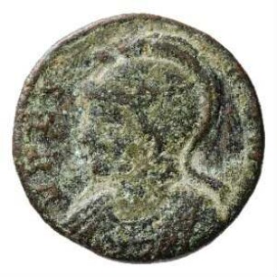 Münze, Follis, Aes 3, 306 - 337 n. Chr.