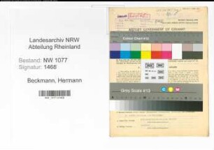 Entnazifizierung Hermann Beckmann , geb. 02.03.1912 (Polizist)