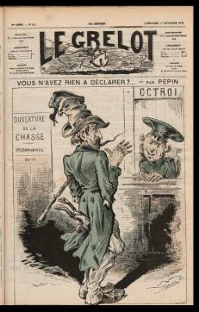 Vous n’avez rien à déclarer? ..., par Pépin