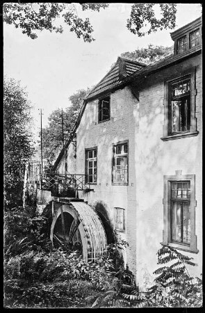 Viersen. Mühlrad der Kaisermühle