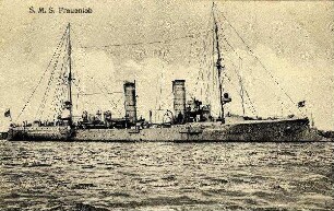 Kriegsmarine - SMS "Frauenlob", Kleiner Kreuzer