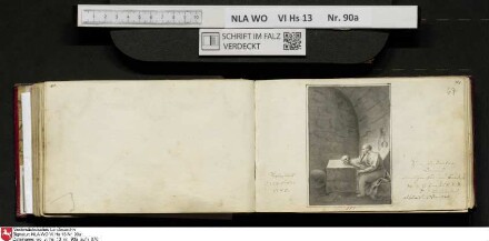 Stammbuch des Ernst Philipp Ludwig Zellmann (1763-1795) aus
                           Braunschweig