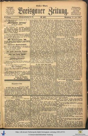 15.06.1901 (Erstes Blatt)