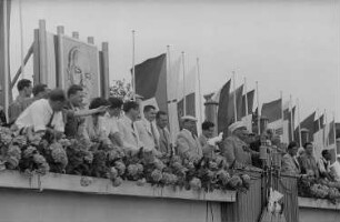 Friedensmarsch anlässlich der III. Weltfestspiele der Jugend und Studenten in Berlin am 12. August 1951