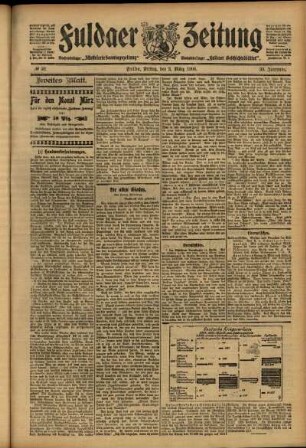 Zweite Ausgabe vom Freitag, den 02. März 1906.