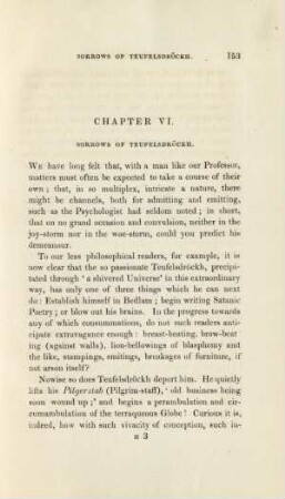 Chapter VI. Sorrows Of Teufelsdröckh