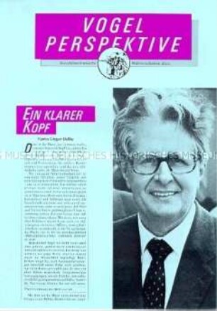 Flugschrift der Sozialdemokratischen Wählerinitiative zur Bundestagswahl 1983